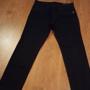 Bonobo men's jeans straight fit extra dark wash